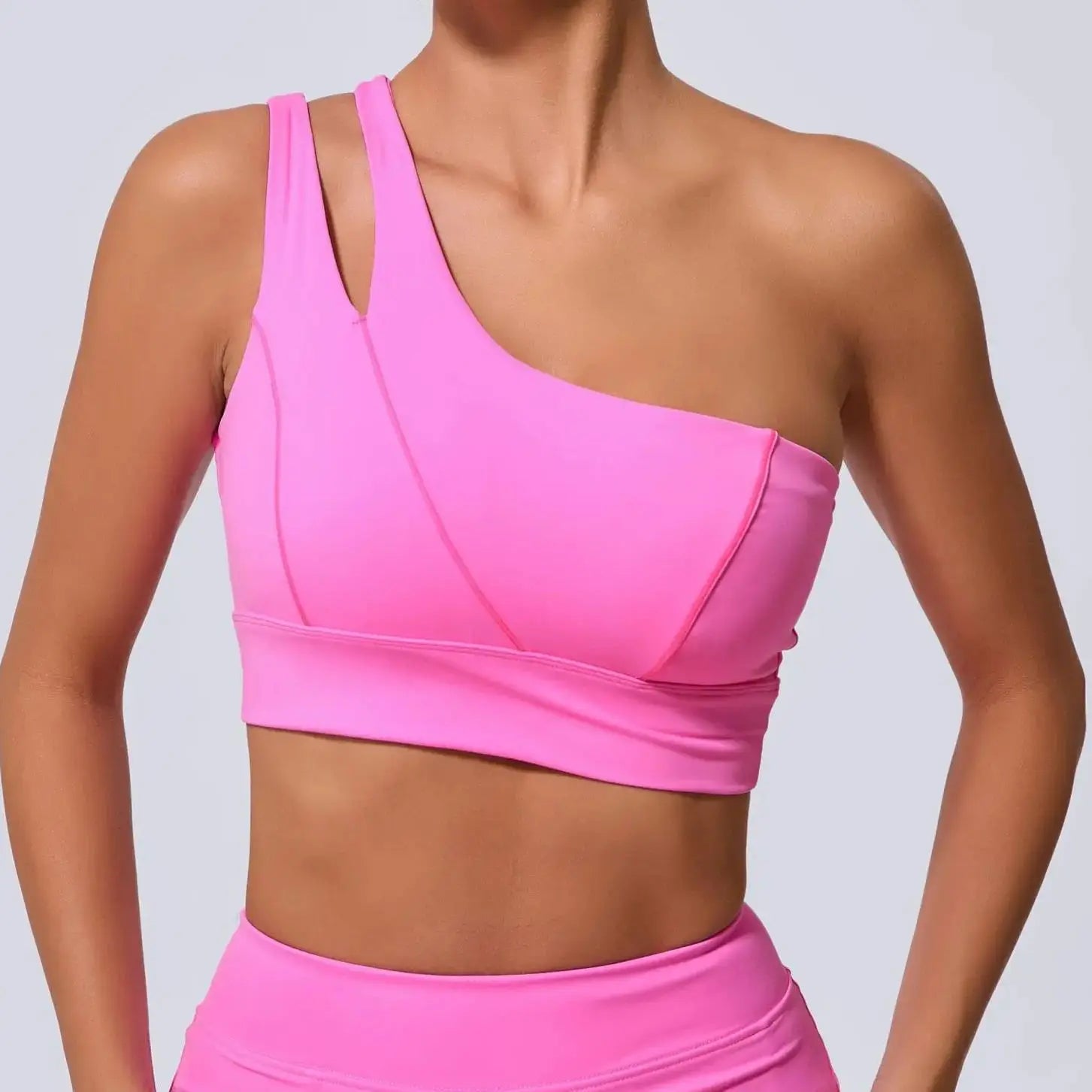 Asymmetry Sculpt Sports Bra