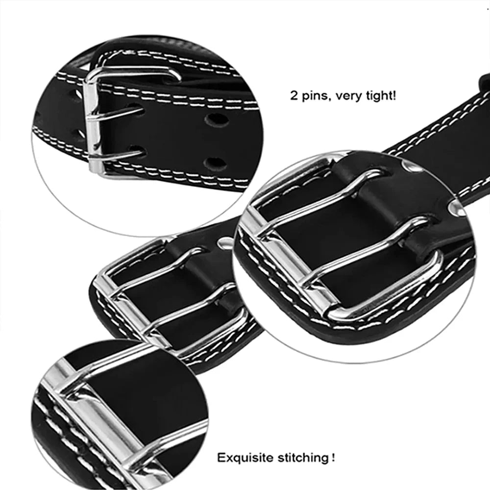 TitanLeather Padded Lifting Belt — Women