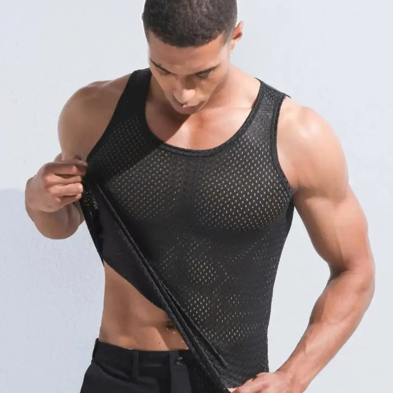 AeroMesh Performance Tank – Breathable Gym Training Top