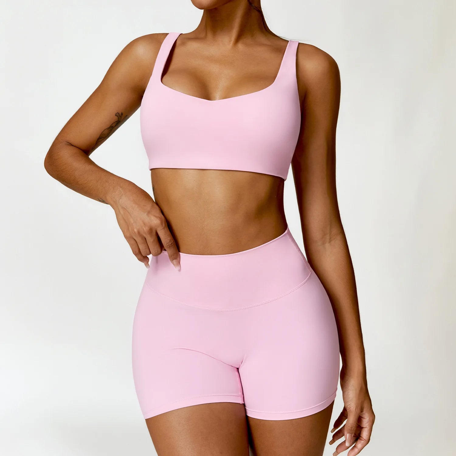 AscendKnit High-Waist Yoga Set