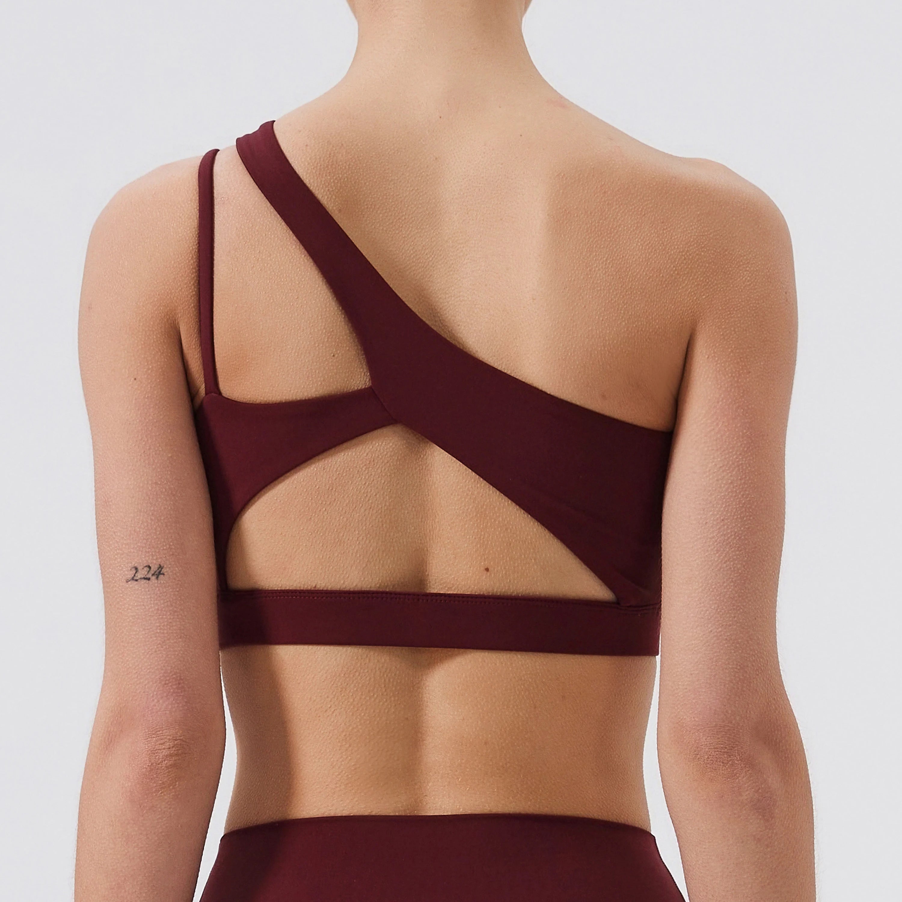 SculptFit One-Shoulder Sports Bra