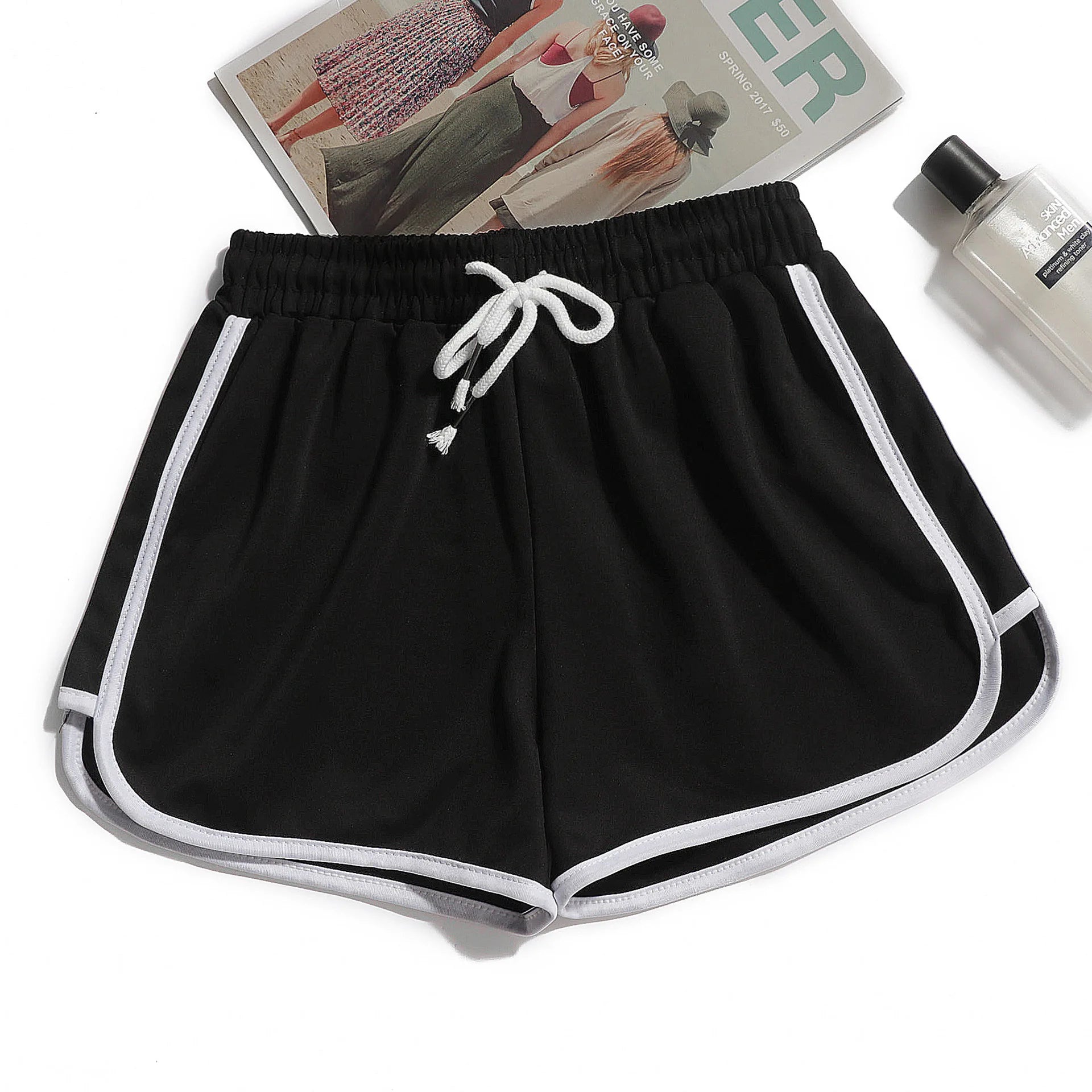 BreezeFlow Wide-Leg Yoga Shorts