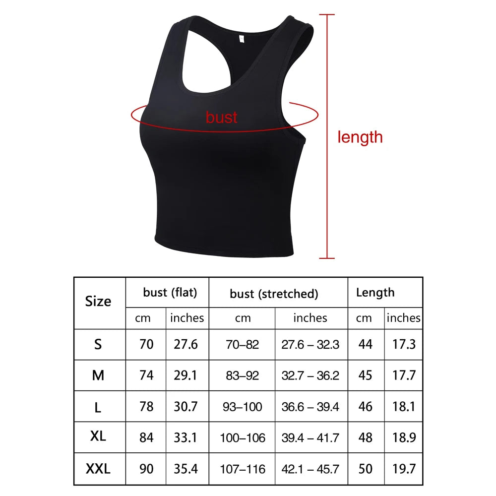 BreezeCrop Sleeveless Sport Tank