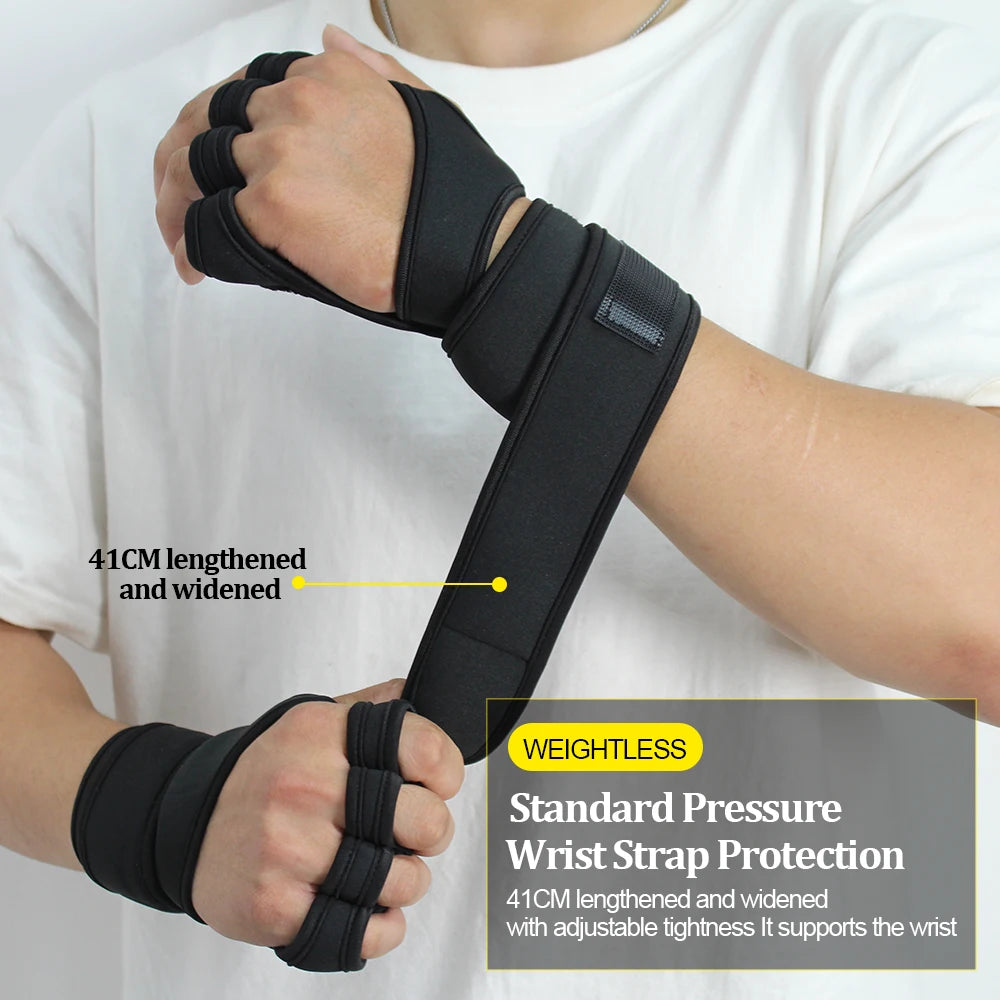 PowerGrip Wrist Support Gloves