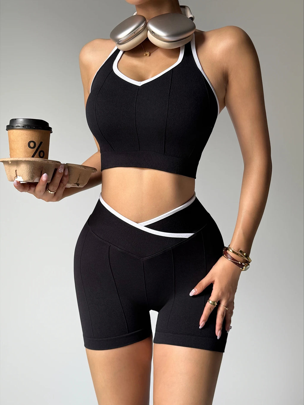 LumaSculpt Halter Workout Set
