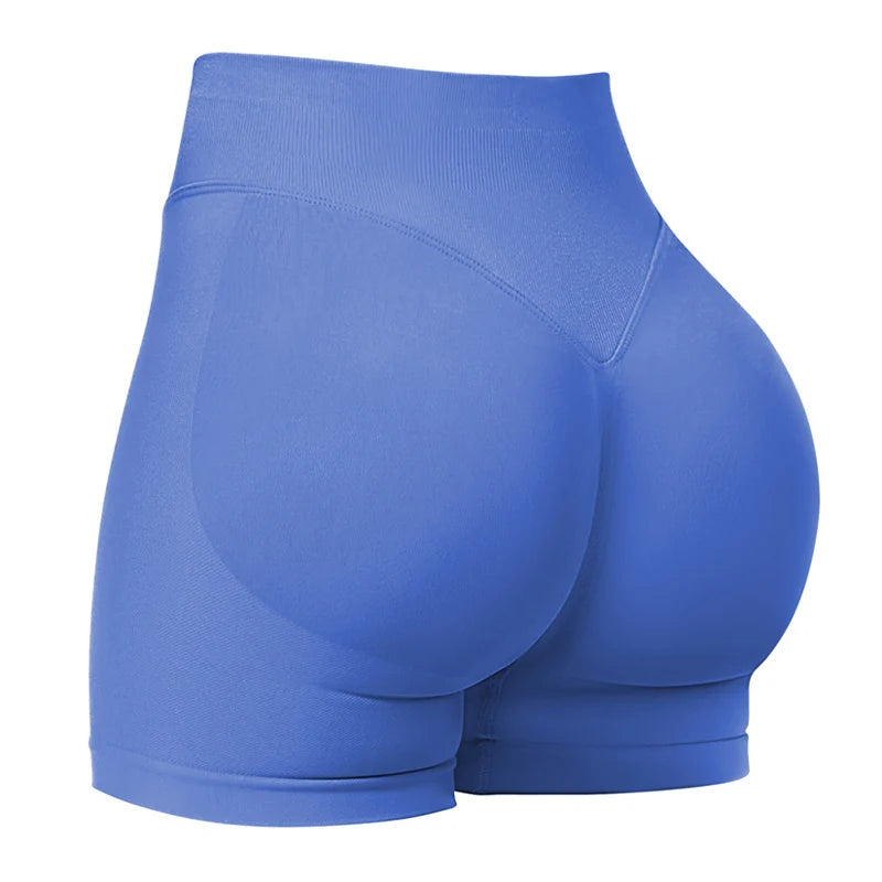 RibbedLine Seamless Biker Shorts