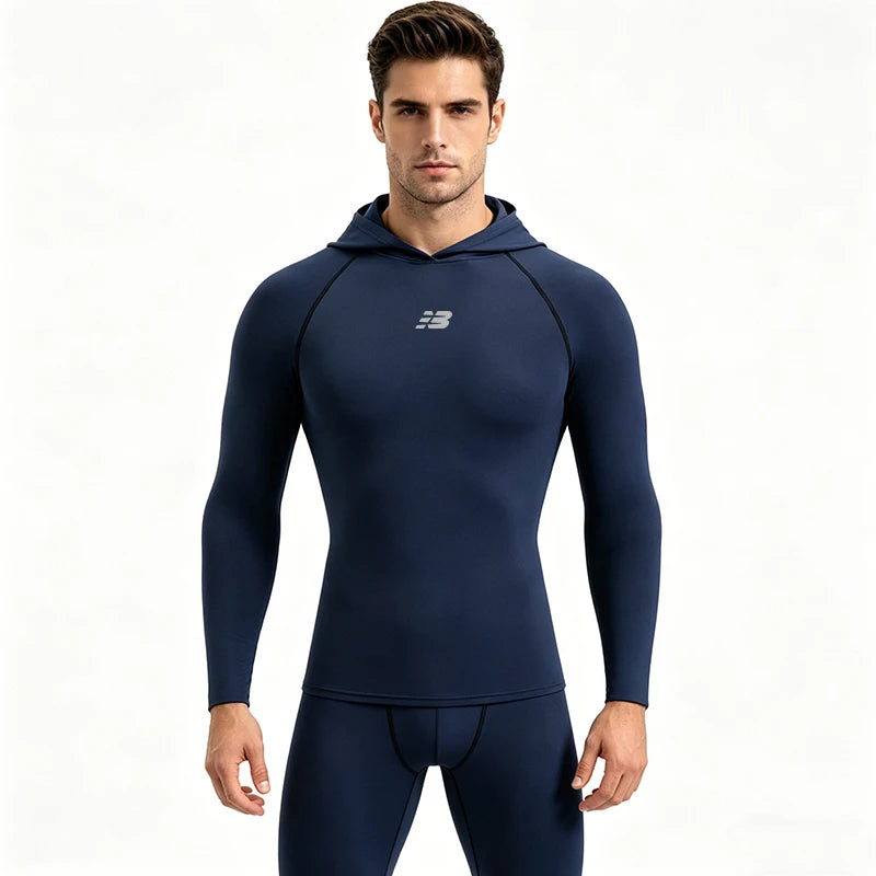 HoodLine Compression Hooded Tee
