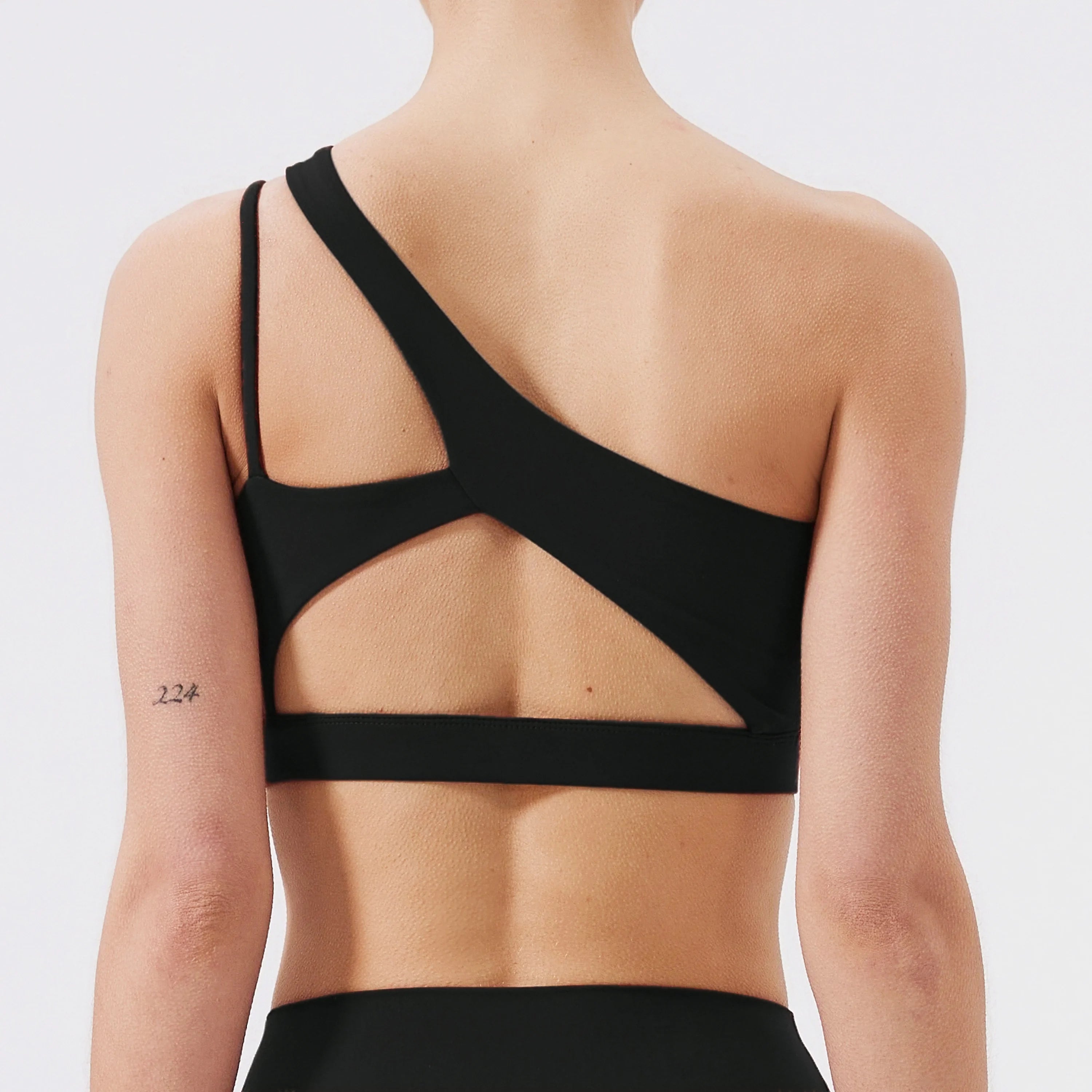 SculptFit One-Shoulder Sports Bra