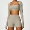 AscendKnit High-Waist Yoga Set
