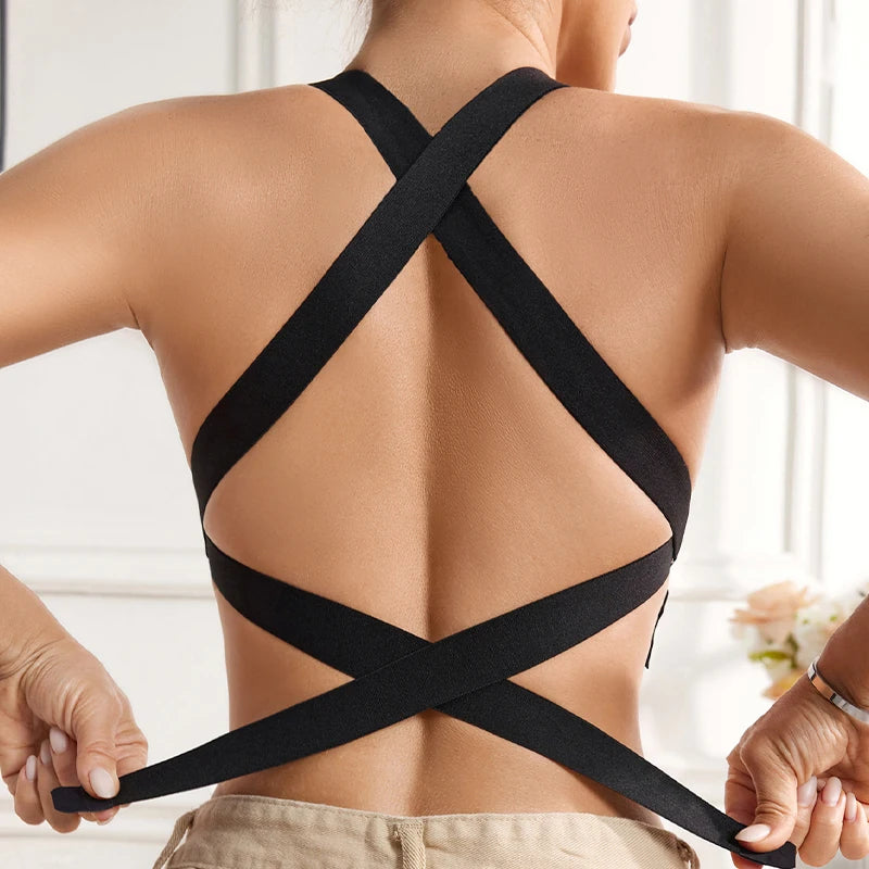 CrossSculpt Push-Up Sports Bra
