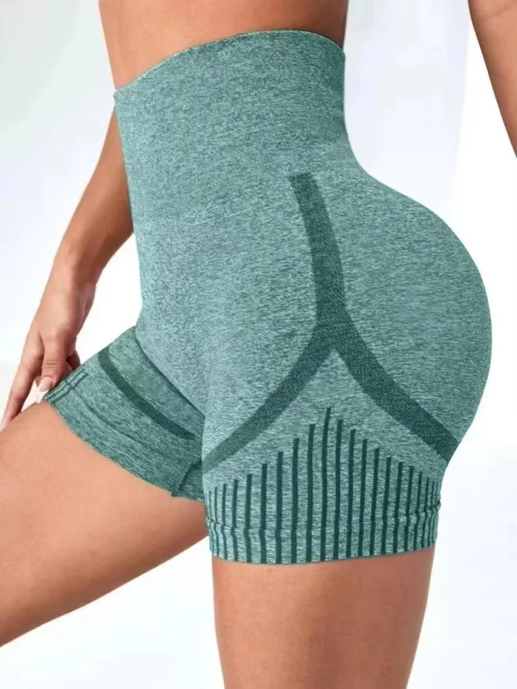 PulseLift High-Waist Yoga Shorts