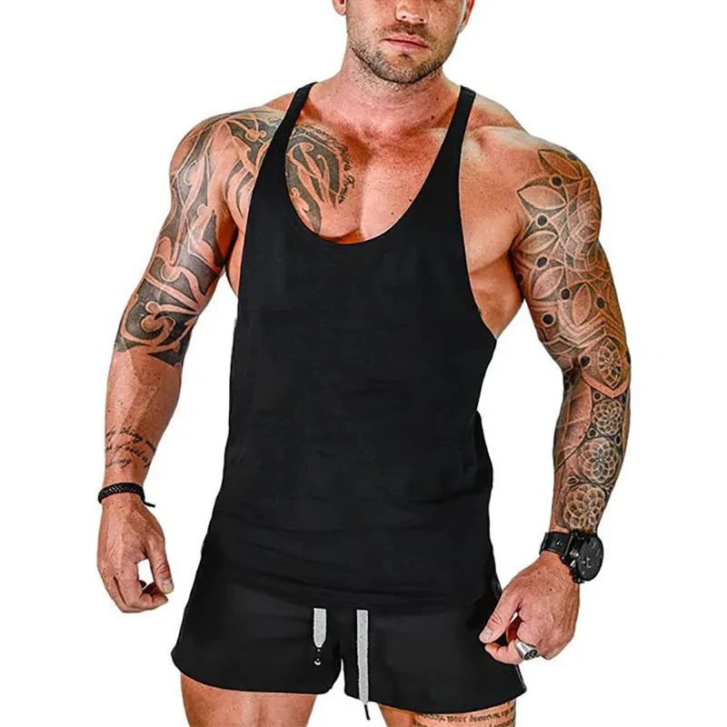 Titan Stringer Tank – Muscle Cut Gym Training Top