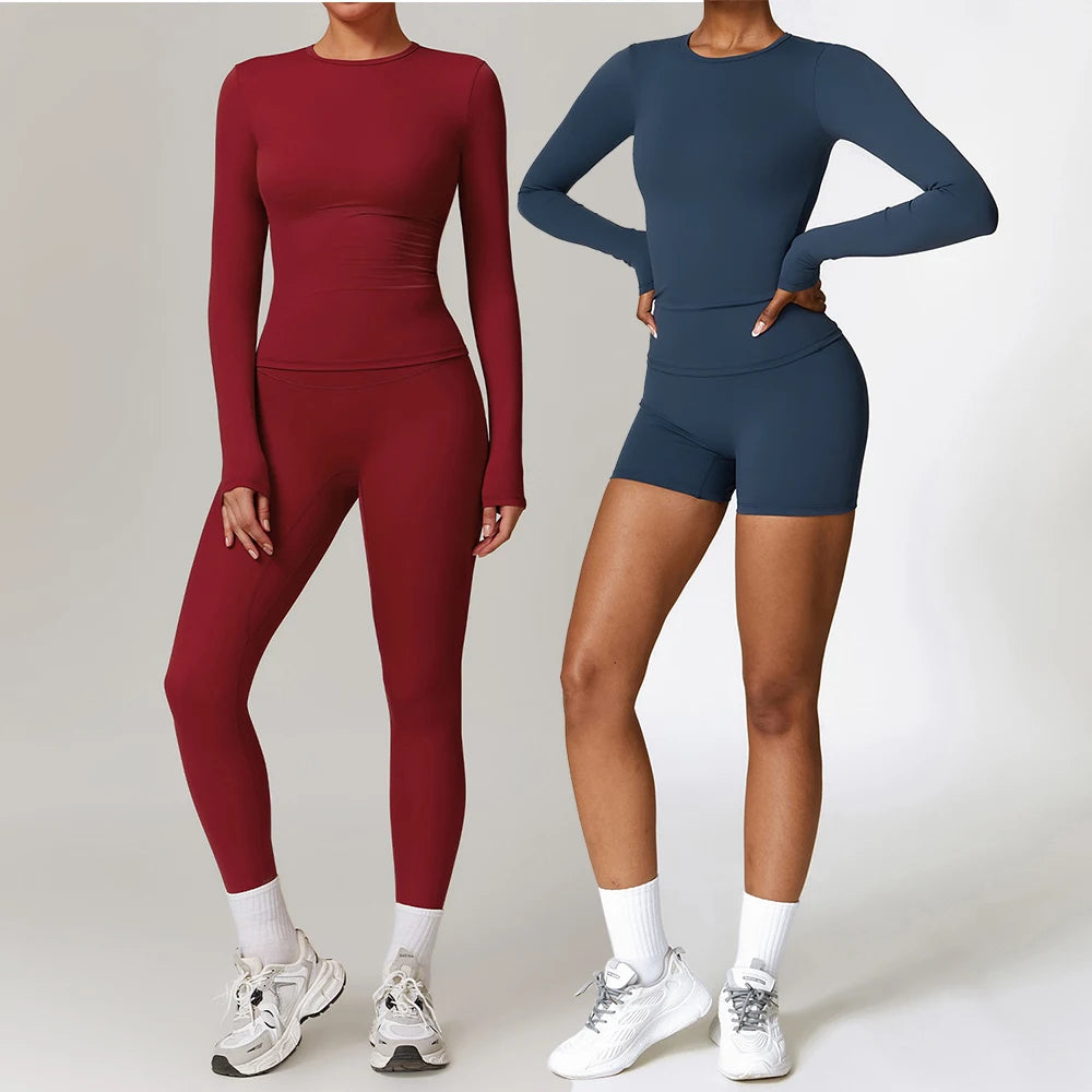 VinyasaFlex Long-Sleeve Yoga Set