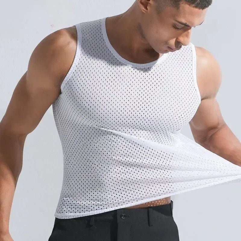 AeroMesh Performance Tank – Breathable Gym Training Top