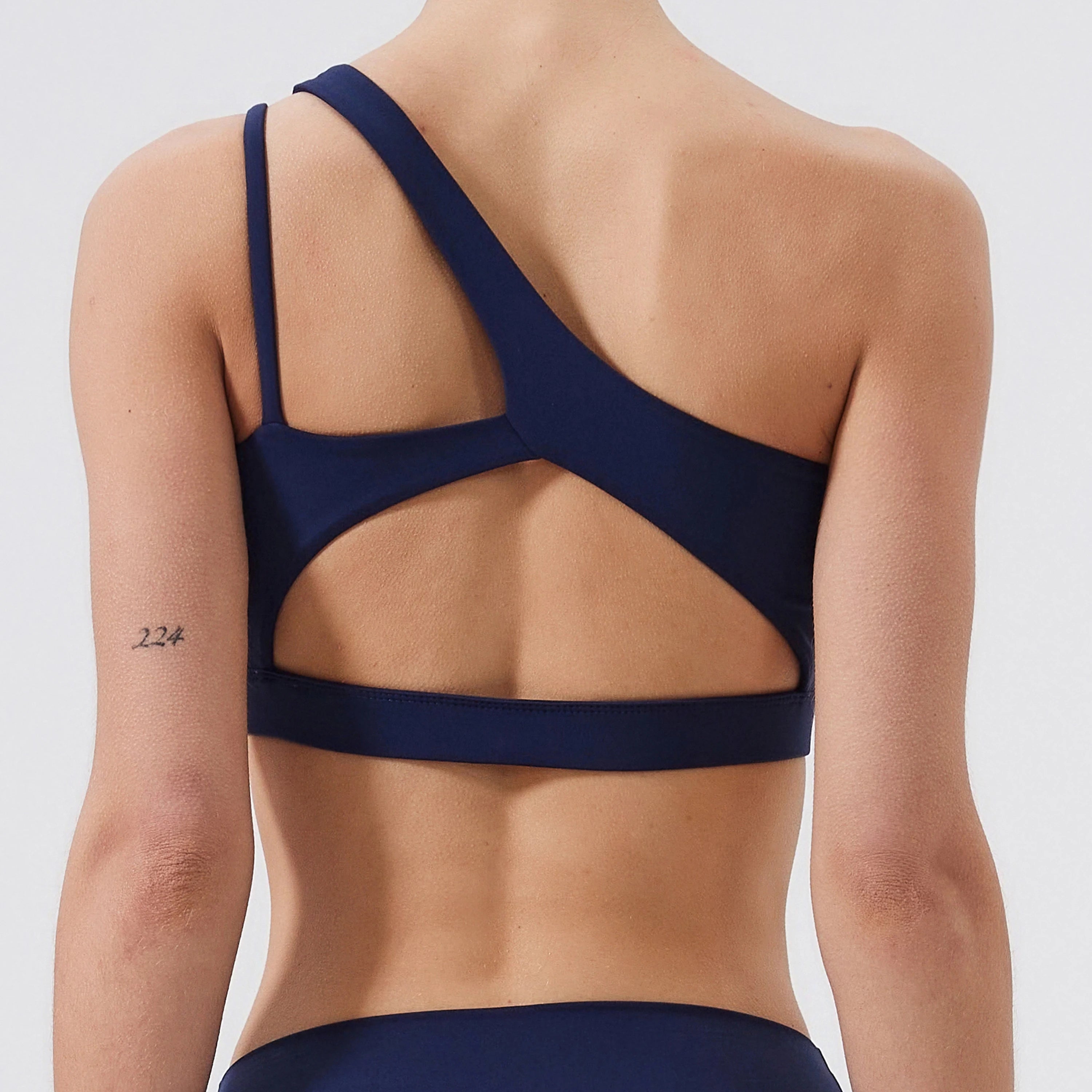 SculptFit One-Shoulder Sports Bra