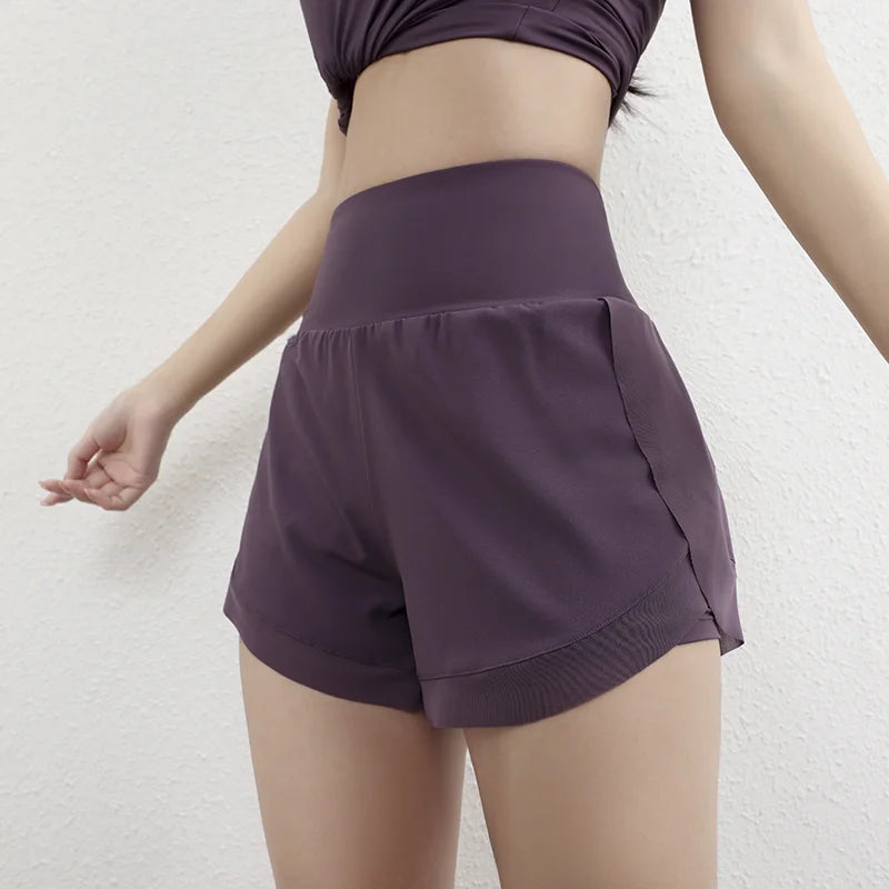 PocketFit High-Waisted Athletic Shorts