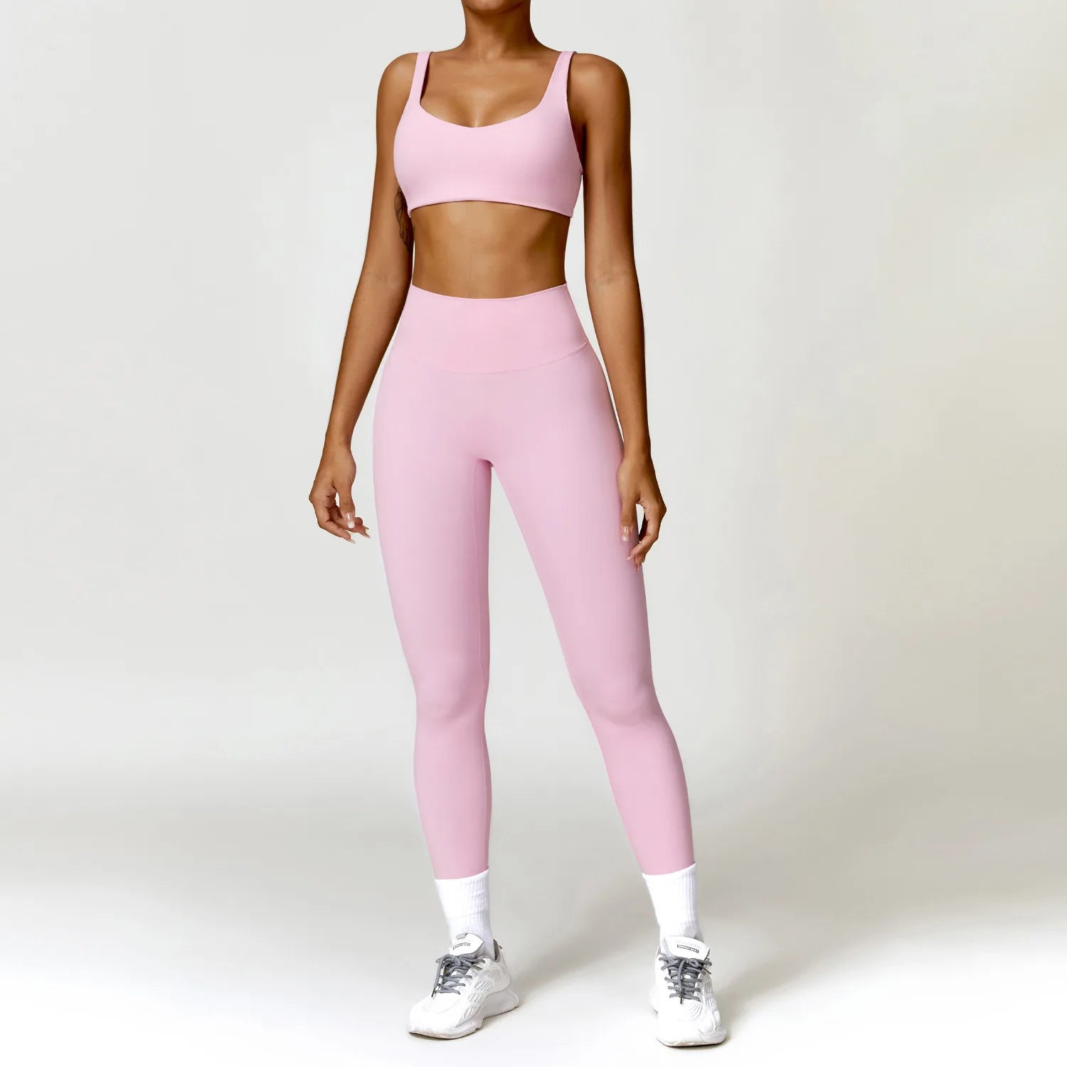 AscendKnit High-Waist Yoga Set
