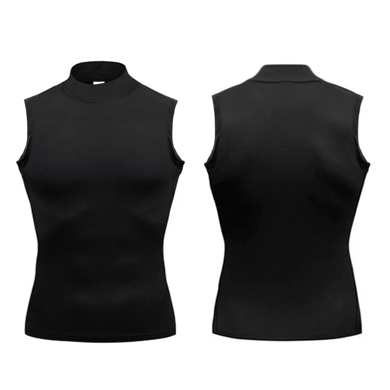 TitanNeck Compression Mock-Neck Tank
