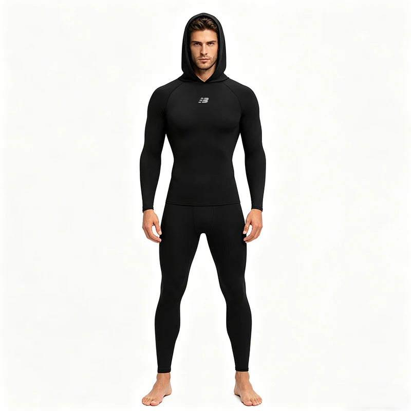 HoodLine Compression Hooded Tee