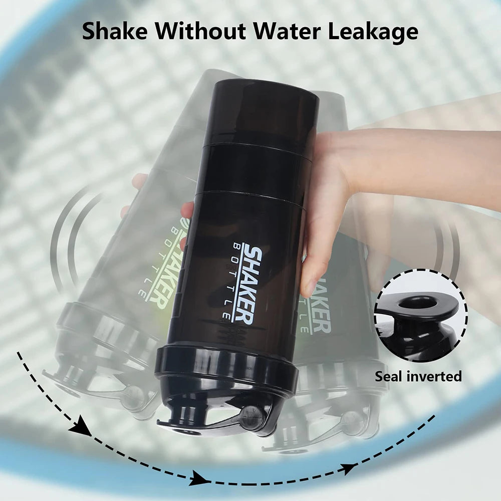TriStack 3-Layer Protein Shaker
