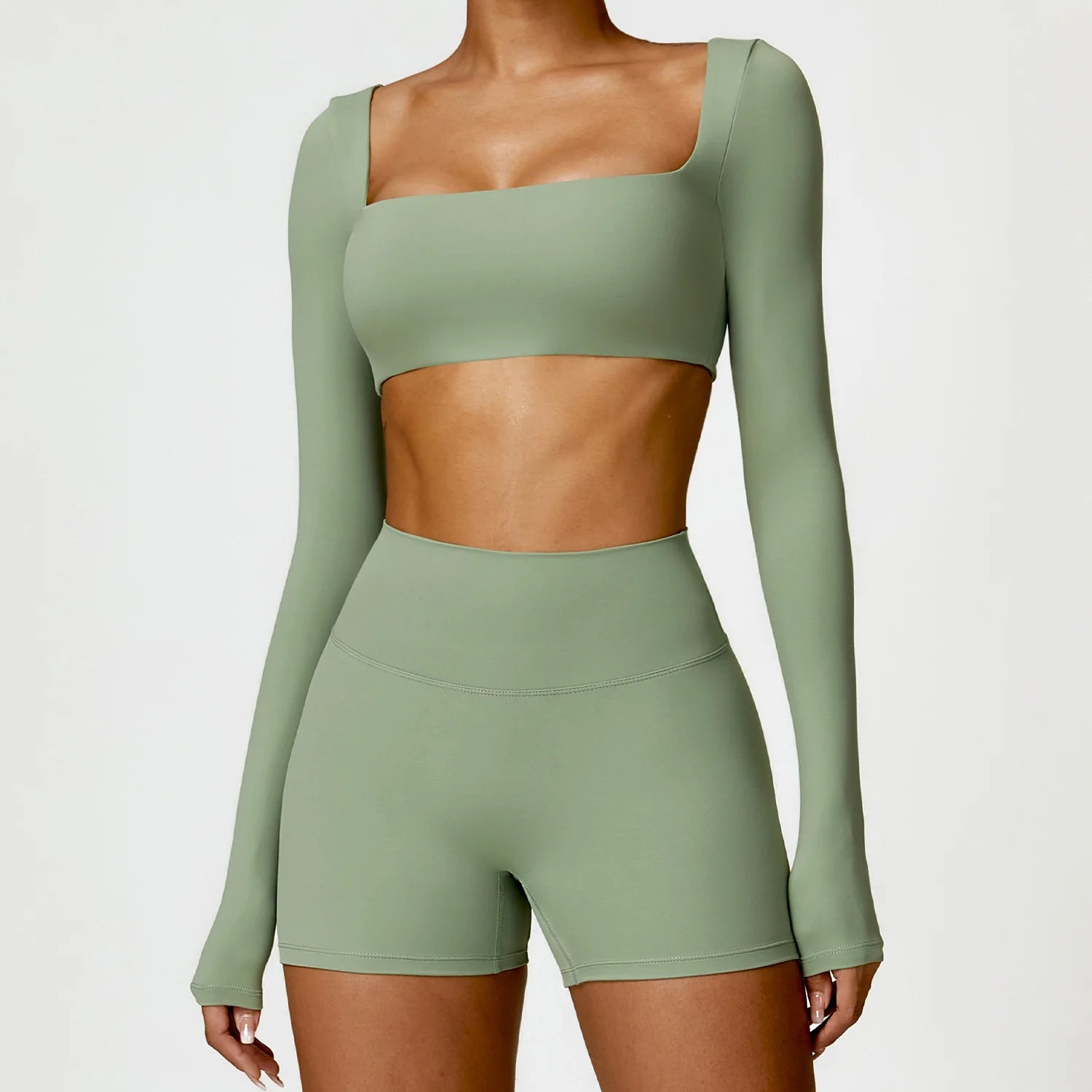 AscendKnit High-Waist Yoga Set