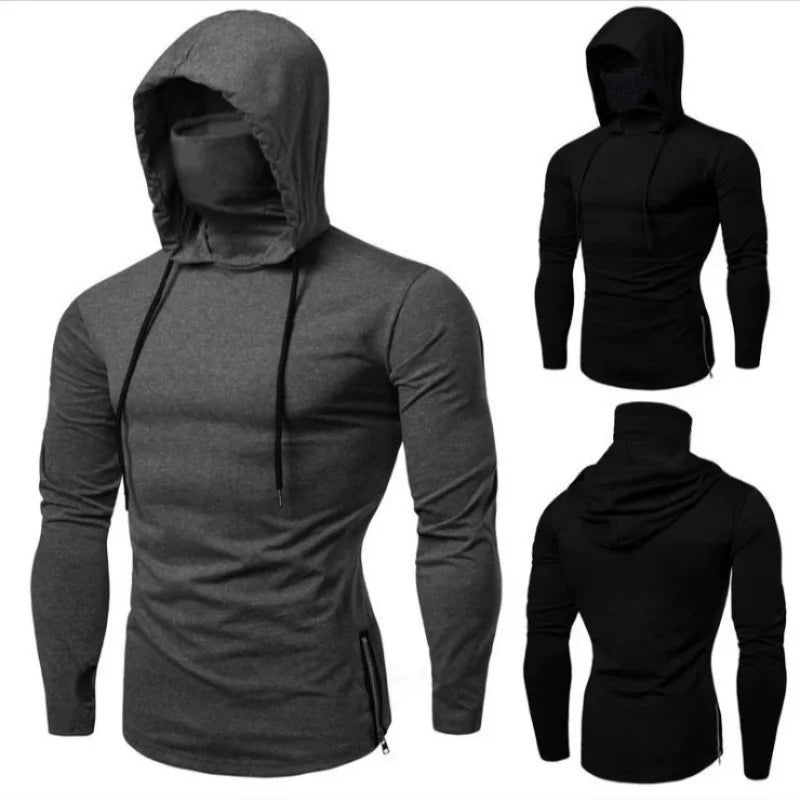 ForgeBlock Long-Sleeve Mask Hoodie
