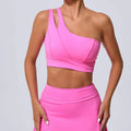 Asymmetry Sculpt Sports Bra