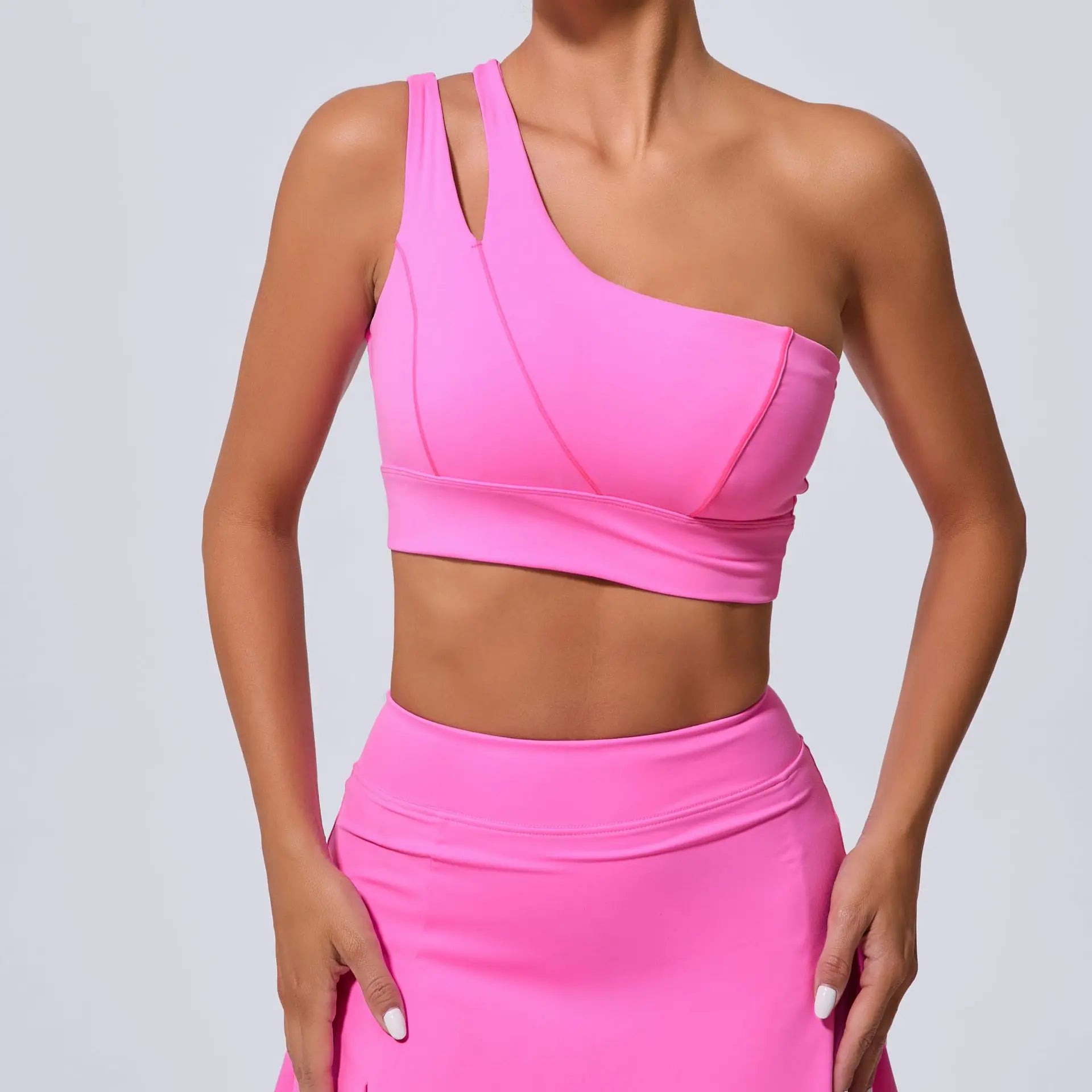 Asymmetry Sculpt Sports Bra
