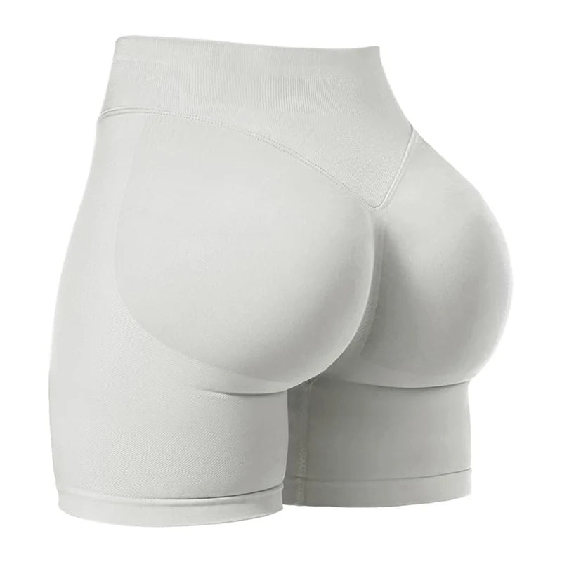 RibbedLine Seamless Biker Shorts