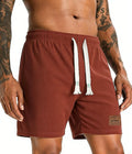 BreezeStride Drawstring Sport Shorts