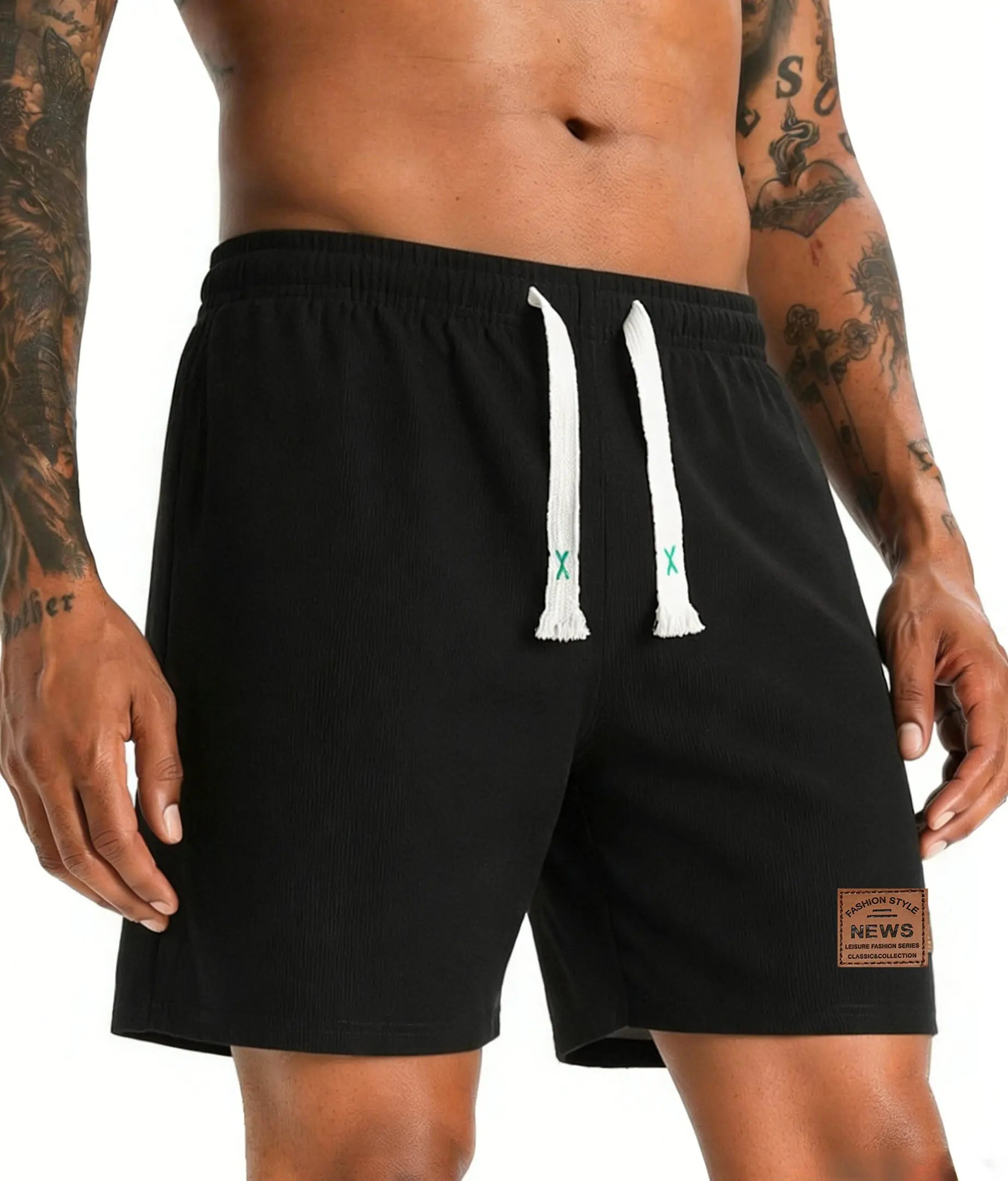 BreezeStride Drawstring Sport Shorts