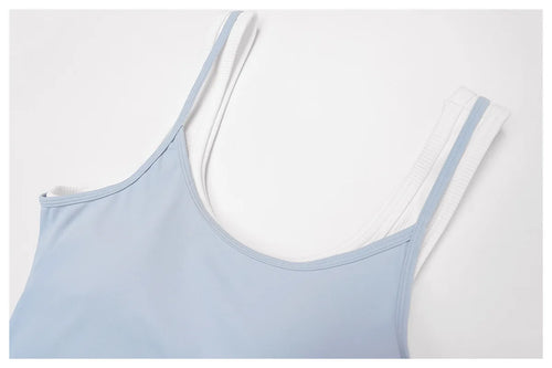 BlockFit Color-Block Sports Bra