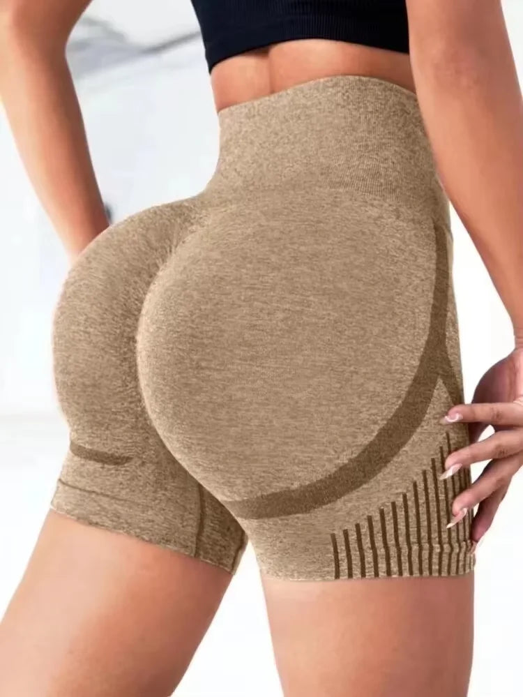 PulseLift High-Waist Yoga Shorts