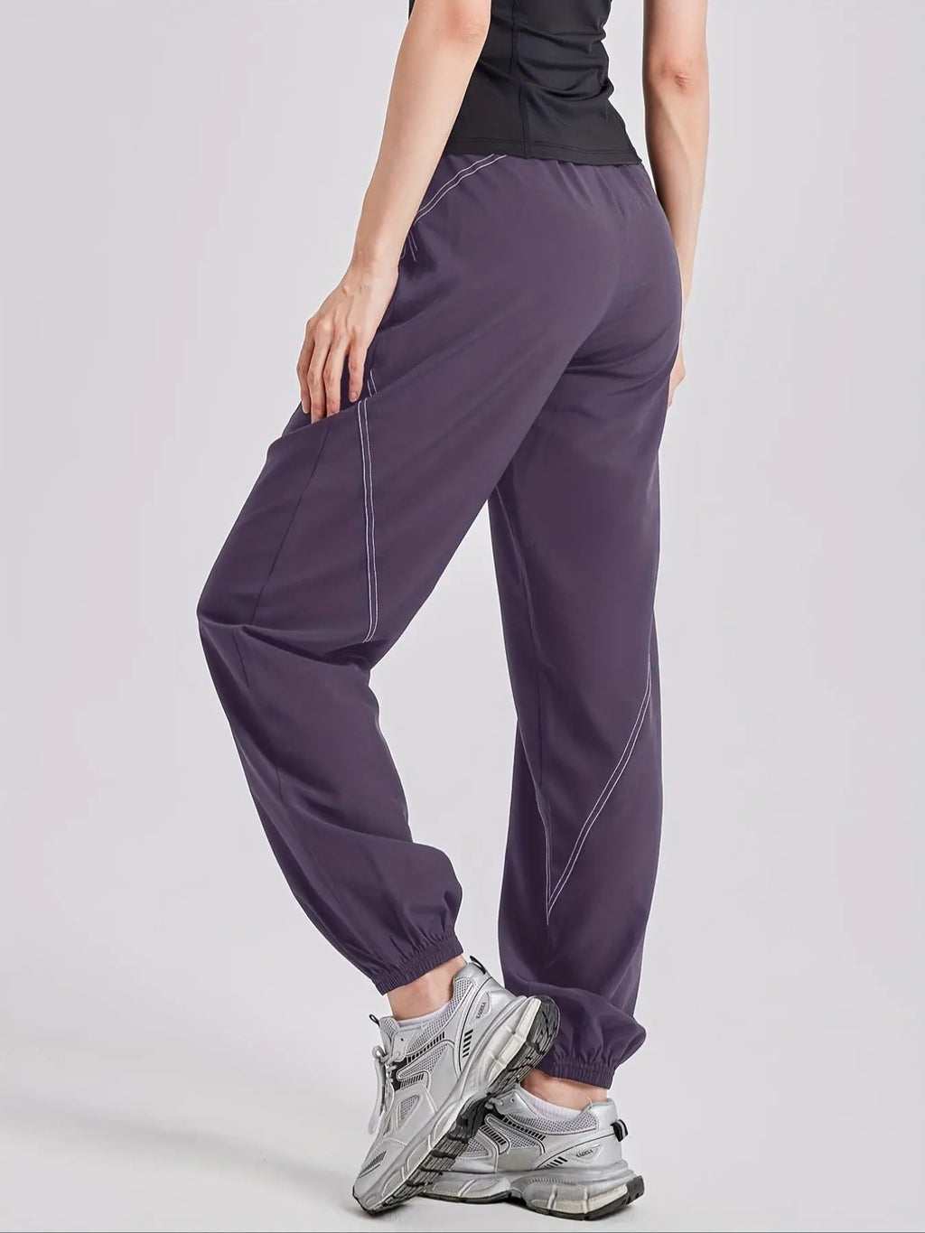 DriftLuxe Loose-Fit Sport Joggers