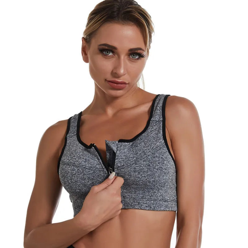 CoreLift Front Zip Performance Bra