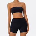 SunForm Strapless Crop &amp; Shorts Set