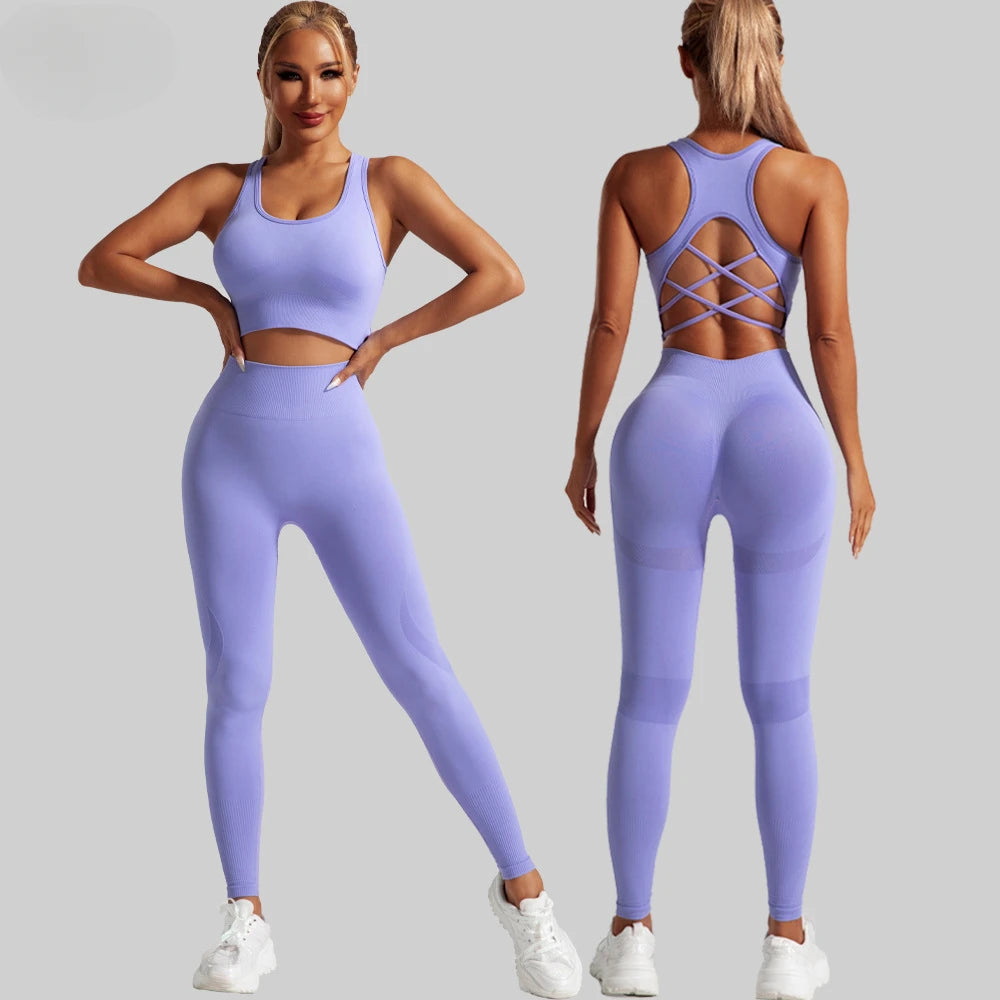 Seamless Sculpt Crossback Set (Women)