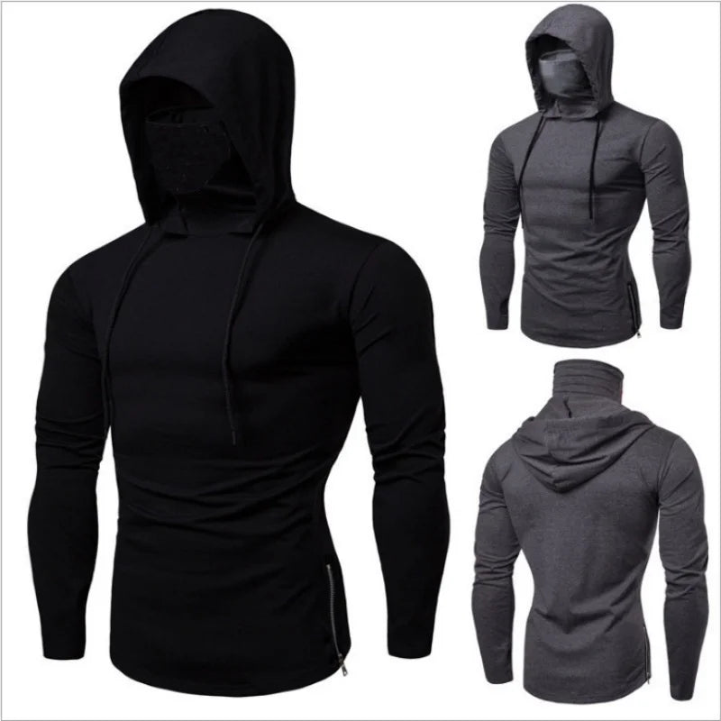 ForgeBlock Long-Sleeve Mask Hoodie