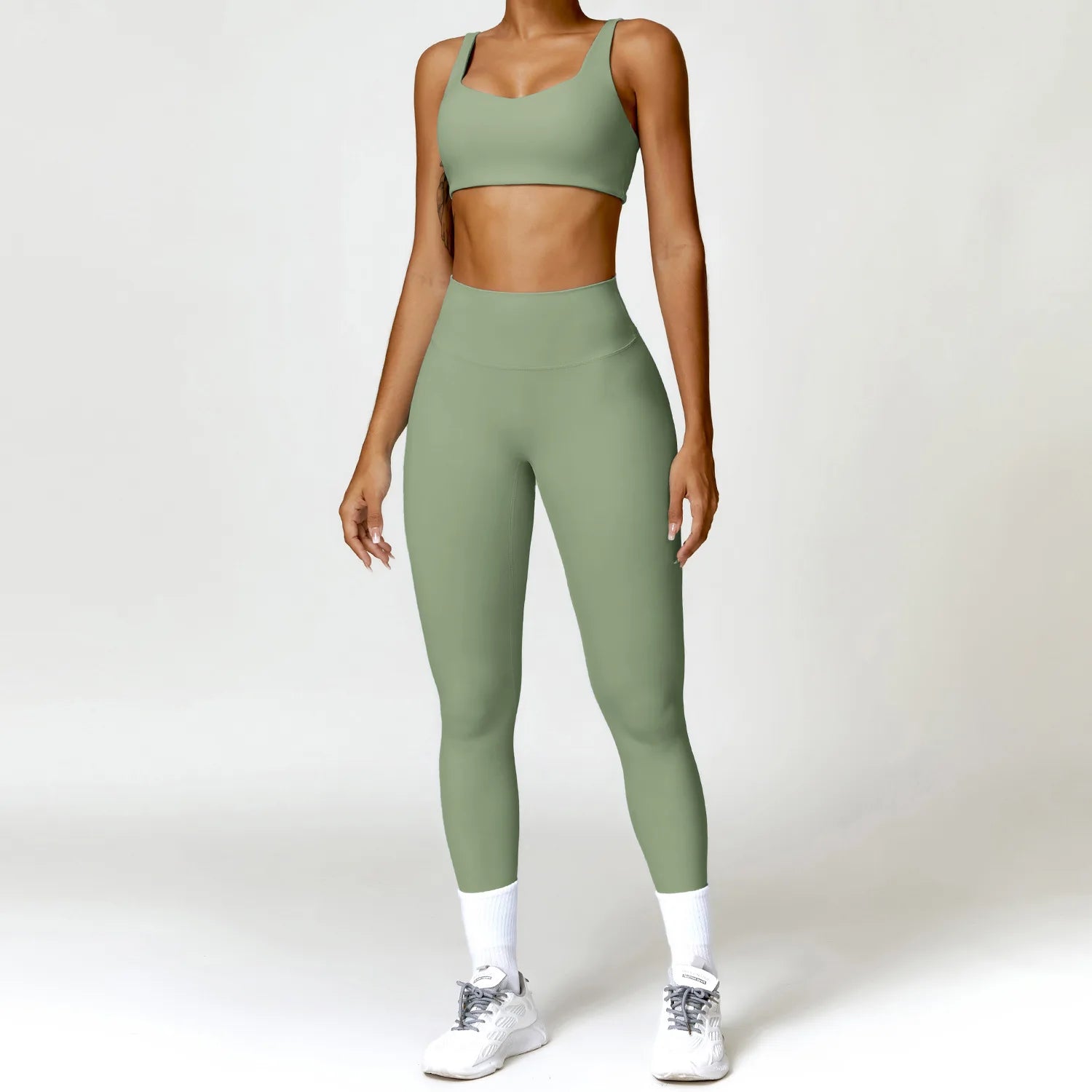 AscendKnit High-Waist Yoga Set