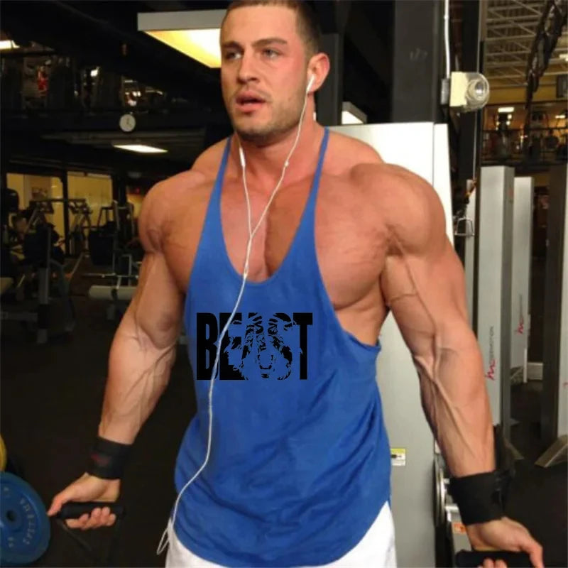 Titan Stringer Tank – Muscle Cut Gym Training Top