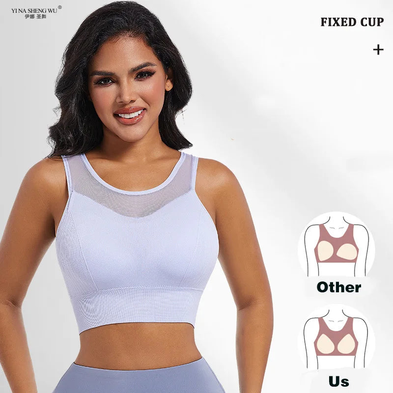 AeroMesh Plus-Size Sports Bra