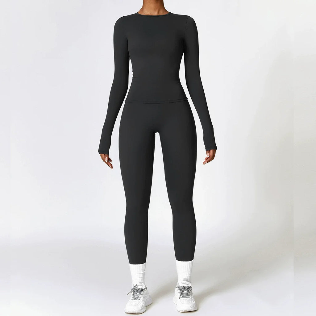 VinyasaFlex Long-Sleeve Yoga Set