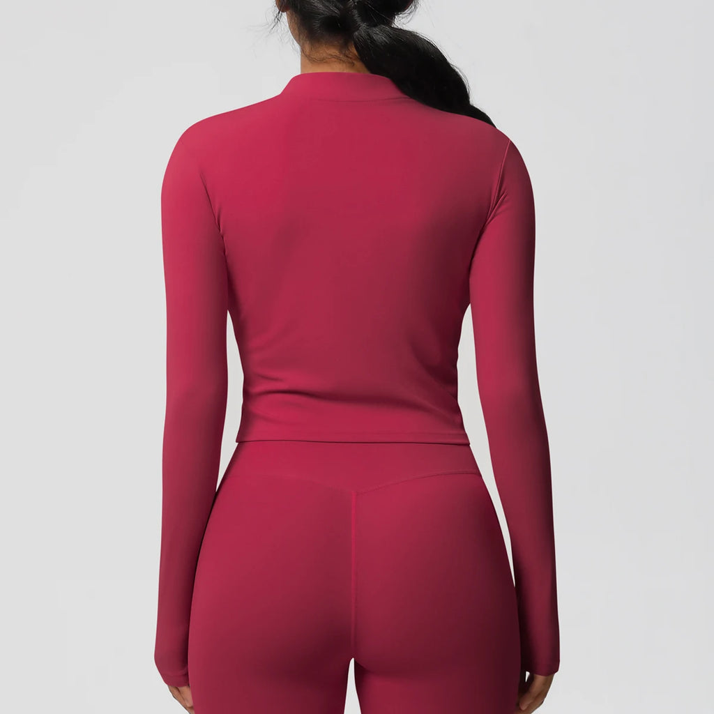 SerenaFlex Long-Sleeve Workout Top