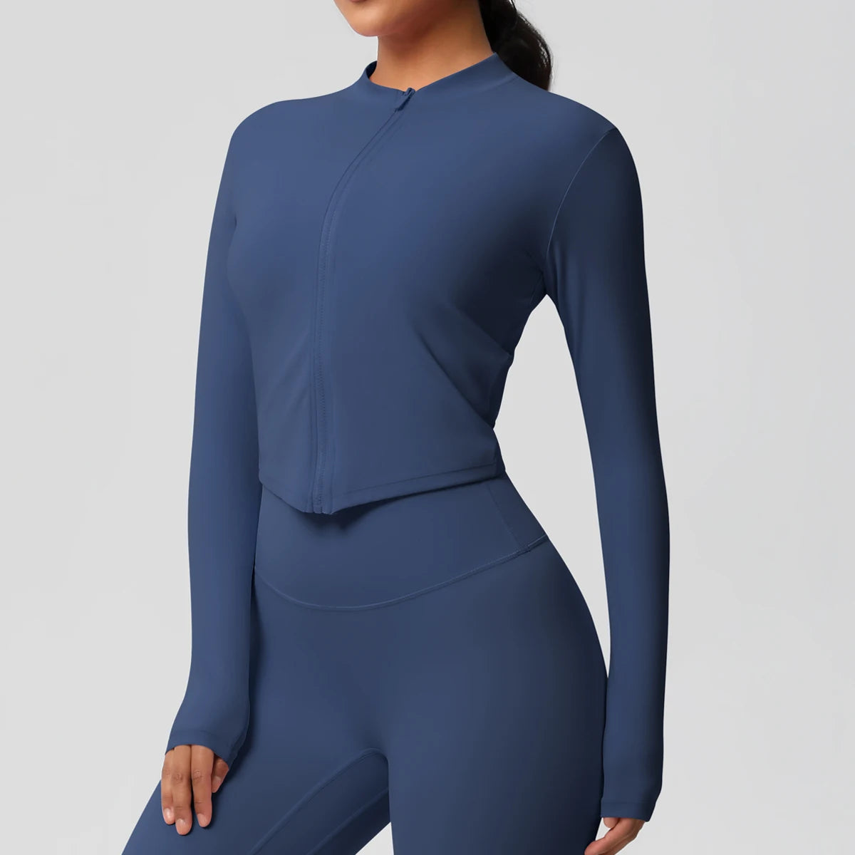 SerenaFlex Long-Sleeve Workout Top