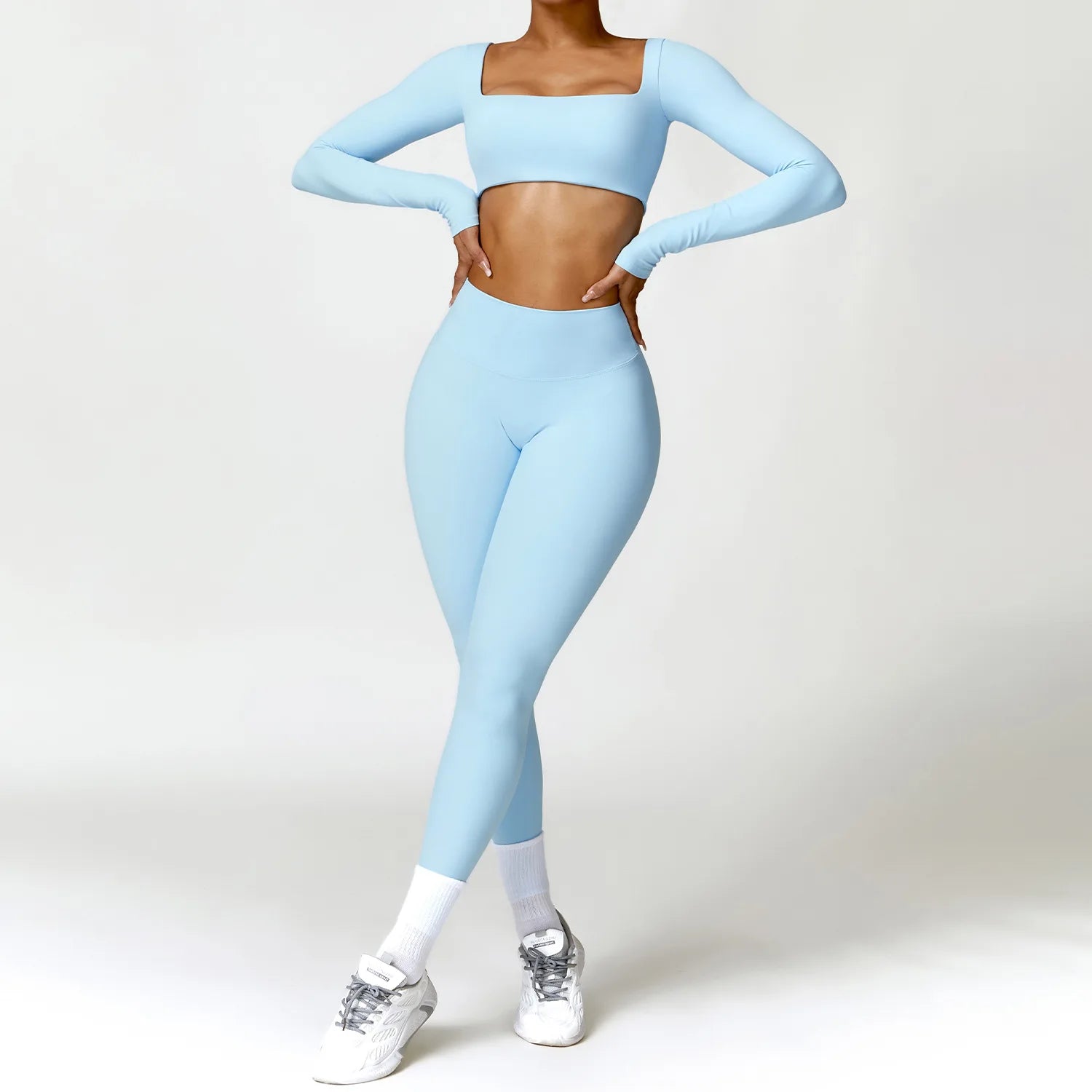 EmberFlex Long-Sleeve Yoga Set