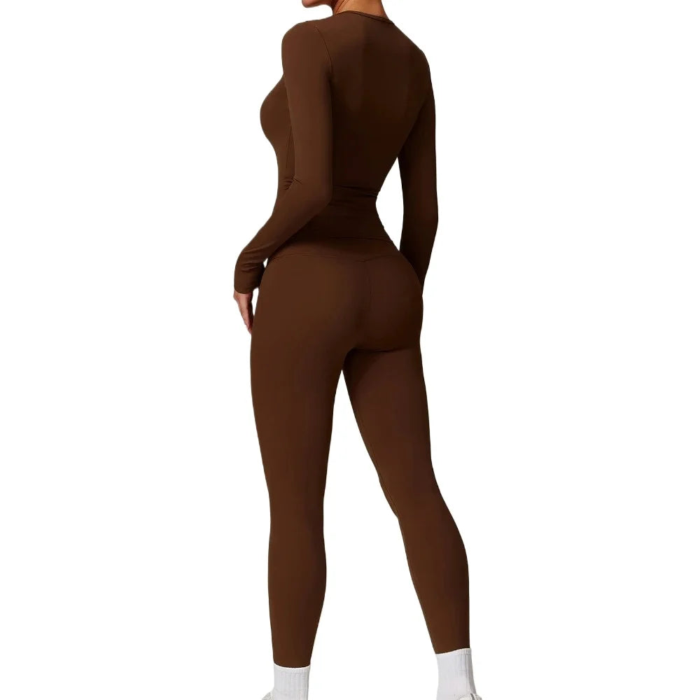 VinyasaFlex Long-Sleeve Yoga Set