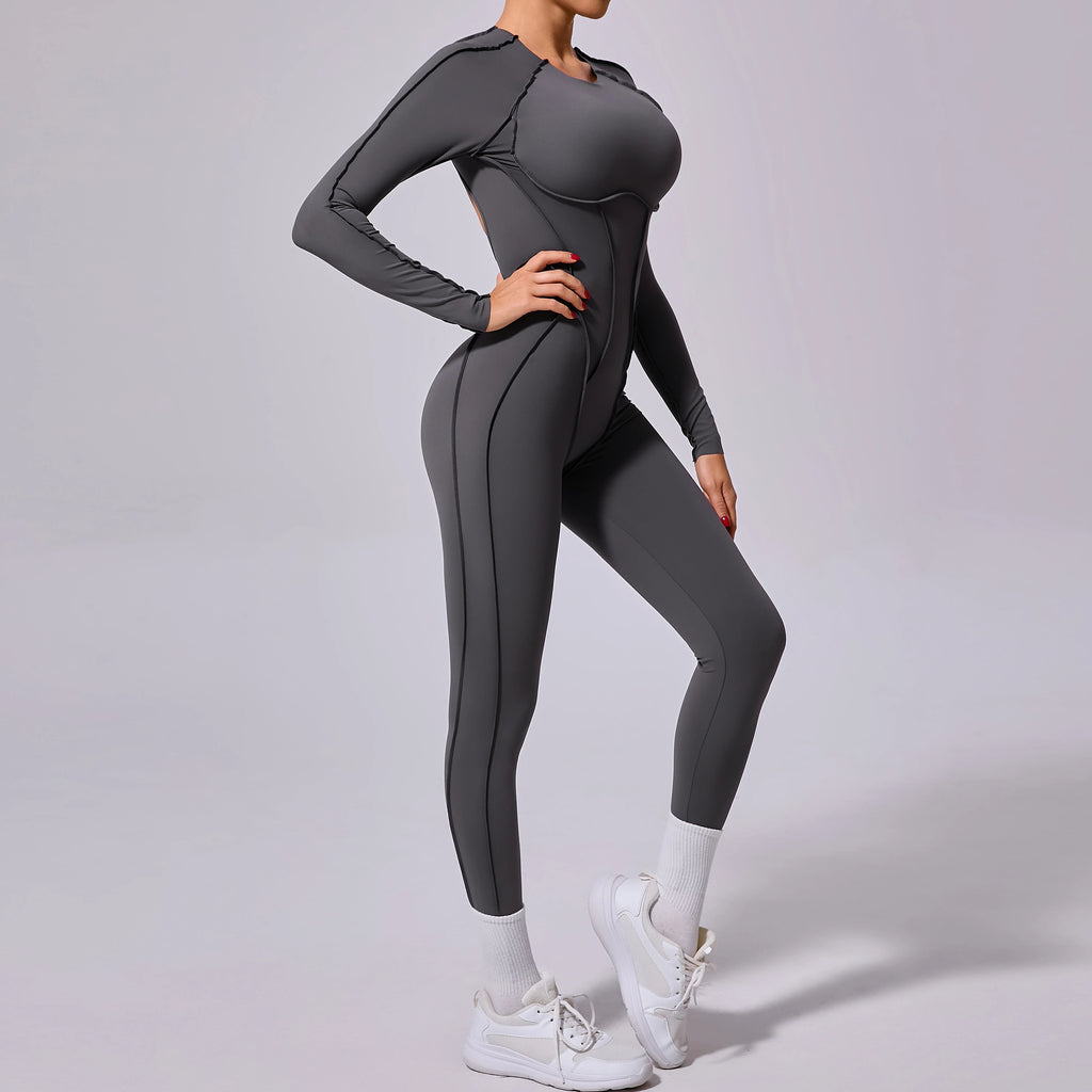 AeolusFit Sleeveless Performance Jumpsuit