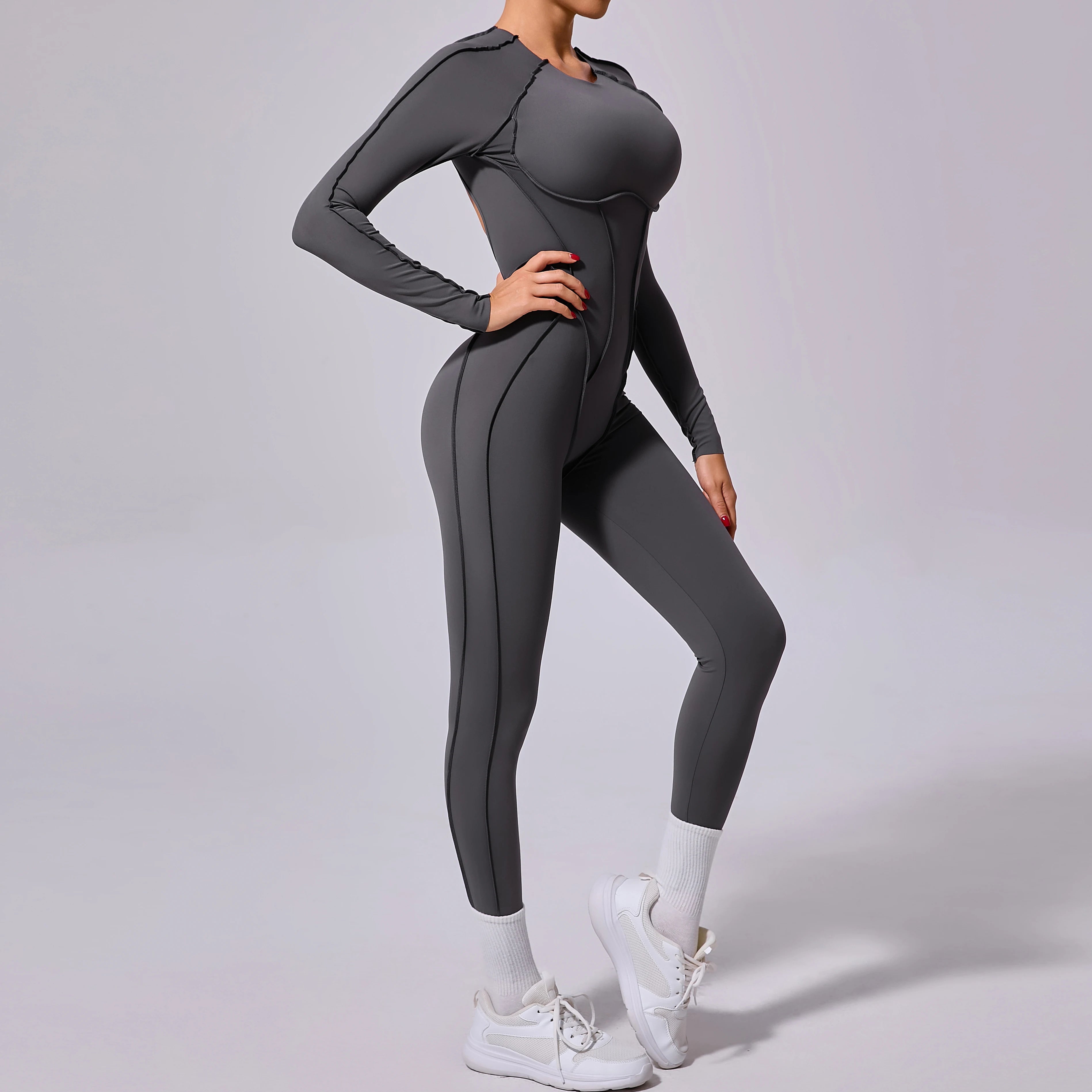 AeolusFit Sleeveless Performance Jumpsuit