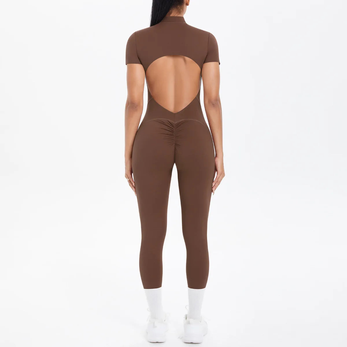 Seamless Sculpt Zip Bodysuit (Women)