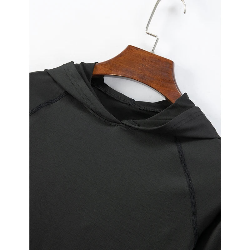 HoodLine Compression Hooded Tee